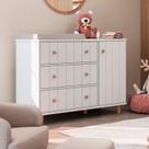 Cômoda para Quarto de Bebê com Fraldário Valentina