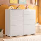 Cômoda para Quarto Infantil 10 Gavetas Melinda