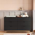 Cômoda para Quarto Infantil 6 Gavetas 100% Mdf Alice
