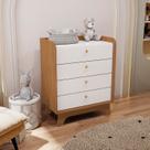 Cômoda para Quarto Infantil Bebê 4 Gavetas Encanto Cômoda para Quarto Infantil Bebê 4 Gavetas Encanto