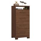 Cômoda Primordial Max 4 Gavetas Jacarandá Fosco - Zanzini