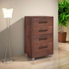 Cômoda Quarto Multiuso Compacta 4 Gavetas