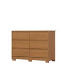 Cômoda Ravenna D737 6 Gavetas MDP Corrediças Telescópicas Cinamomo Cômoda Ravenna D737 6 Gavetas MDP Corrediças Telescópicas Cinamomo