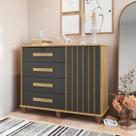 Comoda rv grecia ripada cinamomo/grafite