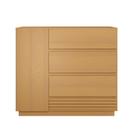 Cômoda Sapateira 1 Porta 4 Gavetas Samambaia CabeCasa MadeiraMadeira Carvalho Cômoda Sapateira 1 Porta 4 Gavetas Samambaia CabeCasa MadeiraMadeira Carvalho
