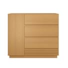 Cômoda Sapateira 1 Porta 4 Gavetas Samambaia CabeCasa MadeiraOriginals