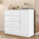 Cômoda Sapateira 4 Gavetas 1 Porta Genova Plus Zanzini Branco Cômoda Sapateira 4 Gavetas 1 Porta Genova Plus Zanzini Branco