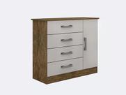 Cômoda Sapateira 4 Gavetas Harmony