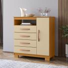 Cômoda Sapateira Aspen 4 Gavetas 1 Porta 100% MDP Organizador para Quarto Casal e Solteiro Cômoda Sapateira Aspen 4 Gavetas 1 Porta 100% MDP Organizador para Quarto Casal e Solteiro