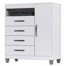 Cômoda Sapateira Cannes Branco - Incorplac Cômoda Sapateira Cannes Branco - Incorplac