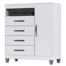 Cômoda Sapateira Cannes Branco - Incorplac Cômoda Sapateira Cannes Branco - Incorplac