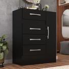 Cômoda Sapateira Grande 4 Gavetas 1 Porta Cômoda Sapateira Grande 4 Gavetas 1 Porta