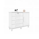 Cômoda Sapateira Grécia Branco - RV Móveis