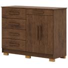Cômoda Sapateira Para Quarto 2 Portas 5 Gavetas Biana V01 Imbuia - Lyam Decor Cômoda Sapateira Para Quarto 2 Portas 5 Gavetas Biana V01 Imbuia - Lyam Decor