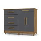Cômoda Sapateira Sirius 2 Portas 5 Gavetas VR