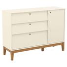 Cômoda Sapateira Unique Off White Eco Wood - Matic