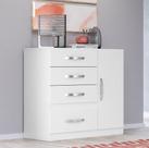 Cômoda Sapateira Vênus Branco Flex Moval Cômoda Sapateira Vênus Branco Flex Moval