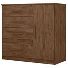 Cômoda Sapateira Vênus Castanho Wood Flex - Moval Cômoda Sapateira Vênus Castanho Wood Flex - Moval