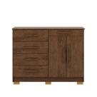 Comoda Sirius 2 Portas 5 Gavetas 20019-71 Vila Rica