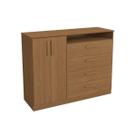 Cômoda Solteiro CMD001 2 Portas 4 Gav Canela - Kappesberg Cômoda Solteiro CMD001 2 Portas 4 Gav Canela - Kappesberg