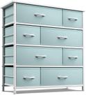 Cômoda Sorbus com 8 Gavetas para Quarto Infantil - Design Aqua