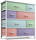 Cômoda Sorbus com 8 Gavetas para Quarto Infantil - Design Pastel
