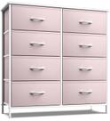 Cômoda Sorbus Kids com 8 Gavetas - Organizador de Armazenamento Rosa Cômoda Sorbus Kids com 8 Gavetas - Organizador de Armazenamento Rosa