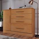 Cômoda Summit 1 Porta 4 Gavetas Cinamomo - Panorama Móveis Cômoda Summit 1 Porta 4 Gavetas Cinamomo - Panorama Móveis