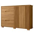 Comoda Texas 4 Gavetas 2 Portas 147 Cm Freijo Moval Freijo