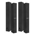 COMP 2 Caixas de Som Acústicas Passivas T 800.8 HF 4 Ohms Preta 400W Taramps