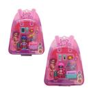 COMP 2x Bonecas Lovely Little Girls Super Pet Shop Sortidas Multikids - BR2268 COMP 2x Bonecas Lovely Little Girls Super Pet Shop Sortidas Multikids - BR2268