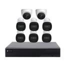 COMP DVR 8 Canais 1080 H.265 1x Sata 5x1 2 Canal Ip + HD WD 1Tb + 2 Câmeras Bullet + 6 Câmeras Dome