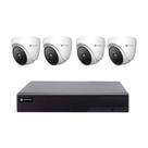 COMP DVR HD 1080 Lite Motorola 4 Canais Híbrido c/ 1x HD de 1TB + 4 Câmeras Dome 2MP Motorola