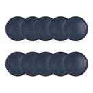COMP Kit 10 Caixa Acústica Arandela Orion Full Range 6P 55W 8R Redonda Cor Preta Leson - 2LS00078P