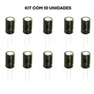COMP Kit 10 Capacitores Condensador Eletrolítico 22K x 250V polarizado para Corneta Permak - 147/J
