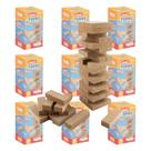 COMP Kit 10 Jogos Super Torre de Equilíbrio 54 peças Grande Sopecca