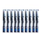 COMP Kit 10 Palhetas Limpadoras de Silicone Universal 22" Polegadas Automotiva Tiger Auto