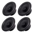 COMP Kit 2 Pares de Alto Falantes Coaxial CX75 6" Pol 75WRMS (cada peça) 4Ohms Ophera
