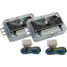 COMP Kit 2 Unidades Módulo De Vidro Elétrico Universal 2 Portas Antiesmagamento Subida E Descida Digital Soft Aw52