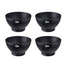 COMP Kit 4 Cumbucas Cozy 13,7 x 13,7 x 8,2 cm 750 ml Preto Coza Brinox - 10510/0008