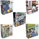 COMP Kit 5 Jogos Educativos 3+ Anos: Memória e Mímica de Temas Variados - Cooper Fun