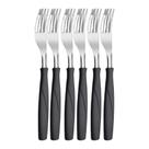 COMP Kit 6 Garfos de Mesa Itaparica Preto Brinox