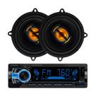 COMP Kit Auto Rádio Roadstar RS-2751BR Plus + Par de Alto-Falantes Leson JB Flex 5”