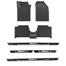 COMP Kit Automotivo Fiat Fastback: Tapete Bandeja + Soleira Preta 2022 em Diante 5 Peças - Grid COMP Kit Automotivo Fiat Fastback: Tapete Bandeja + Soleira Preta 2022 em Diante 5 Peças - Grid