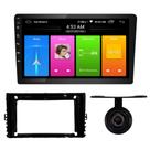 COMP Kit Automotivo Multimídia Android 9” Roadstar + Moldura 2Din 9” Expex + Câmera Ré Borboleta