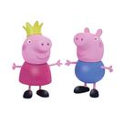 COMP Kit Bonecos Peppa Pig: Princesa Peppa e George Elka