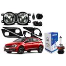 COMP Kit Farol Auxiliar Polo Track A partir de 2023 + Par de Lâmpadas Halógenas H8