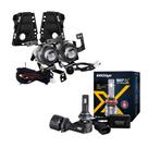 COMP Kit Farol de Milha HB20 2024 Shocklight + Lâmpadas Ultra LED 6500K