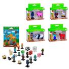 COMP Kit Minecraft Multkids: Bonecos Sortidos Série 2 + Mini Figura Surpresa (Sortido e Unitário)