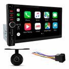 COMP Kit Multimídia MP5 7" Full Touch USB Bluetooth Android IOS Roadstar + Câmera de Ré + Chicote